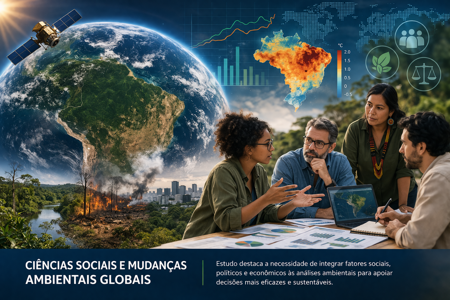 Estudo destaca papel das ciências sociais nos desafios ambientais globais